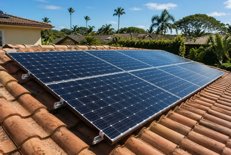 Installation de panneaux solaires à Vielle-Tursan